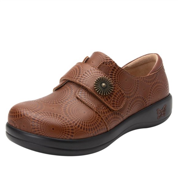 Alegria Joleen Comfort Loafer in Brandy Brown Size 9 - Picture 1 of 13